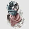 Gradient Color Water Pattern Cashmere Scarf