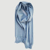 Water Pattern Light Blue Cashmere Scarf
