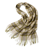 Load image into Gallery viewer, Mens Cashmere Plaid Scarf