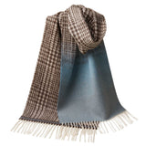 Load image into Gallery viewer, Women&#39;s Color Gradient Plaid Cashmere Scarf