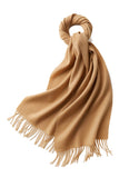 Cargar imagen en el visor de la galería, Bufanda elegante de lana lisa