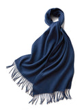 Cargar imagen en el visor de la galería, Bufanda elegante de lana lisa