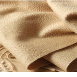 Load image into Gallery viewer, Water Pattern Camel Cashmere Scarf