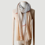 Load image into Gallery viewer, 200S Color Plaid Cashmere Shawl Wrap