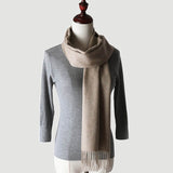 Load image into Gallery viewer, Water Pattern Grey Cashmere Scarf