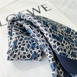 Load image into Gallery viewer, Women&#39;s 100% Pure Mulberry Silk Small Square Scarf - 12 momme