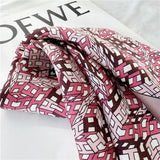 Load image into Gallery viewer, Women&#39;s 100% Pure Mulberry Silk Small Square Scarf - 12 momme