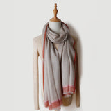Load image into Gallery viewer, 200S Lightweight Cashmere Shawl Wrap