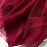 Load image into Gallery viewer, 300S Red Lightweight Cashmere Shawl Wrap