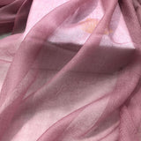 Laden Sie das Bild in den Galerie-Viewer, 300S Rosa leichter Schal aus Kaschmir
