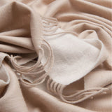 Load image into Gallery viewer, Double-Faced Camel Cashmere Wrap Blanket Scarf
