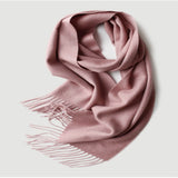 Load image into Gallery viewer, Water Pattern Pink Cashmere Scarf