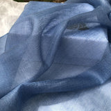 Laden Sie das Bild in den Galerie-Viewer, 300S Blauer, leichter Schal aus Kaschmir