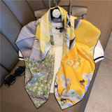 Load image into Gallery viewer, Hot Air Balloon Silk Scarf 35x35