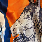 Load image into Gallery viewer, Horse Silk Scarf 35x35