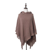 Load image into Gallery viewer, Knit Poncho Scarf