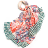 Laden Sie das Bild in den Galerie-Viewer, Rosafarbener, leichter Schal aus 100er-Kaschmir